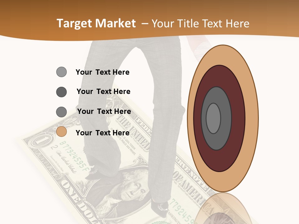 Old Holding Hands Elder PowerPoint Template