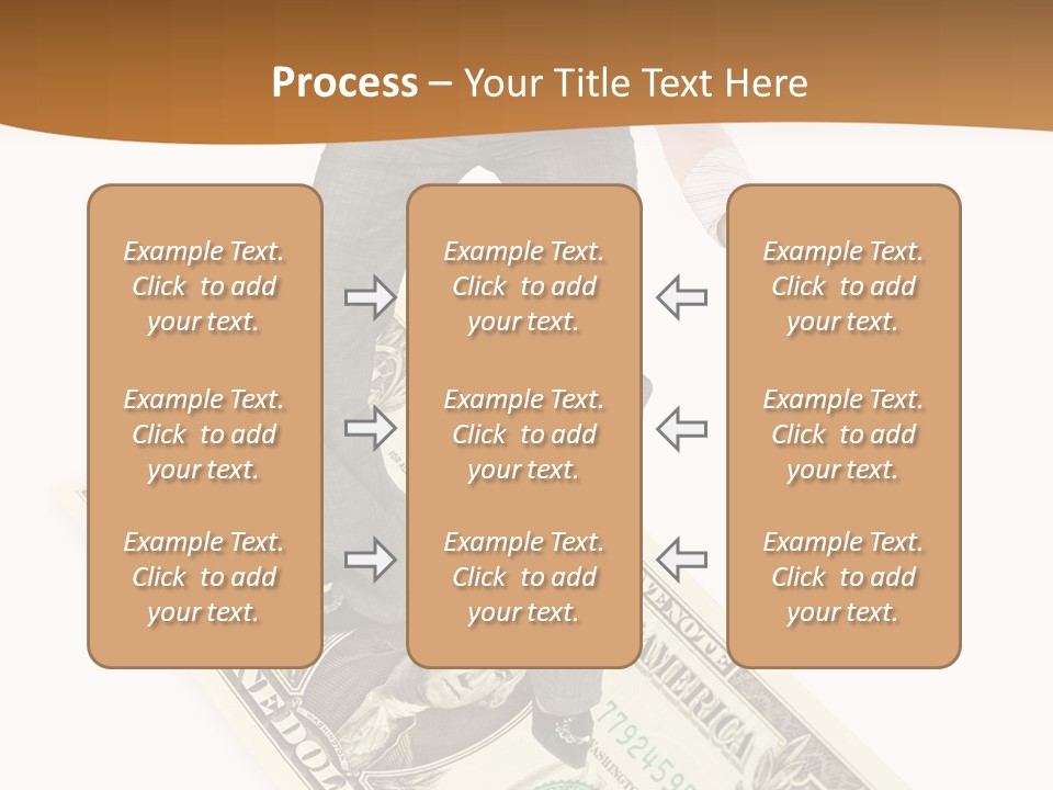 Old Holding Hands Elder PowerPoint Template