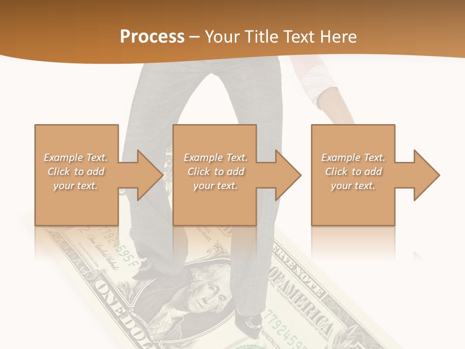 Old Holding Hands Elder PowerPoint Template