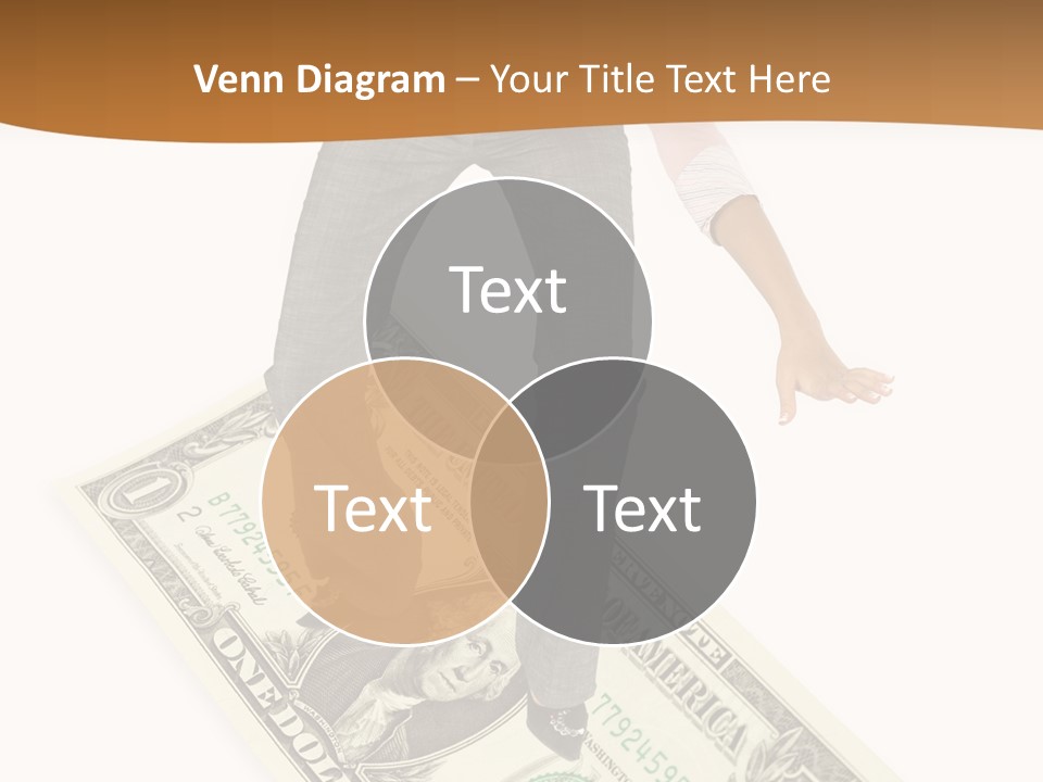Old Holding Hands Elder PowerPoint Template