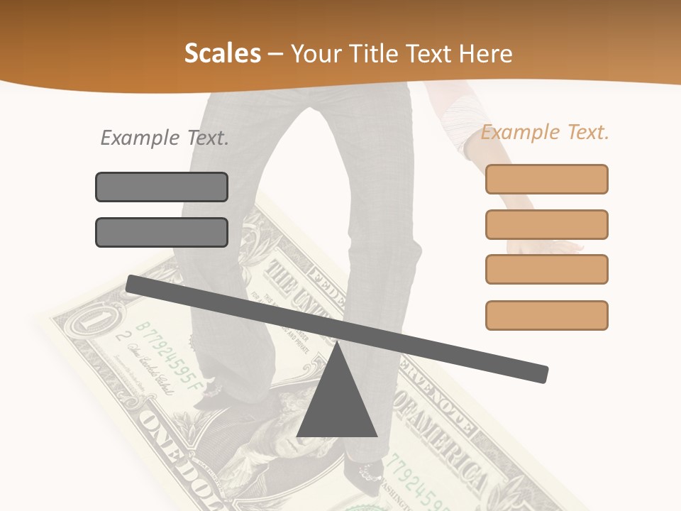 Old Holding Hands Elder PowerPoint Template