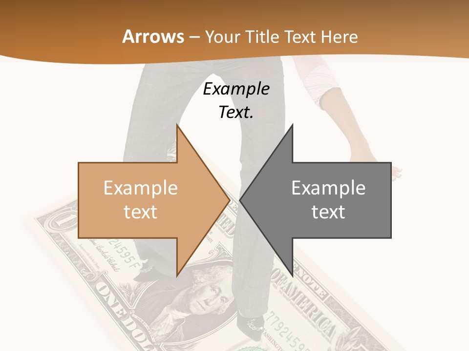 Old Holding Hands Elder PowerPoint Template
