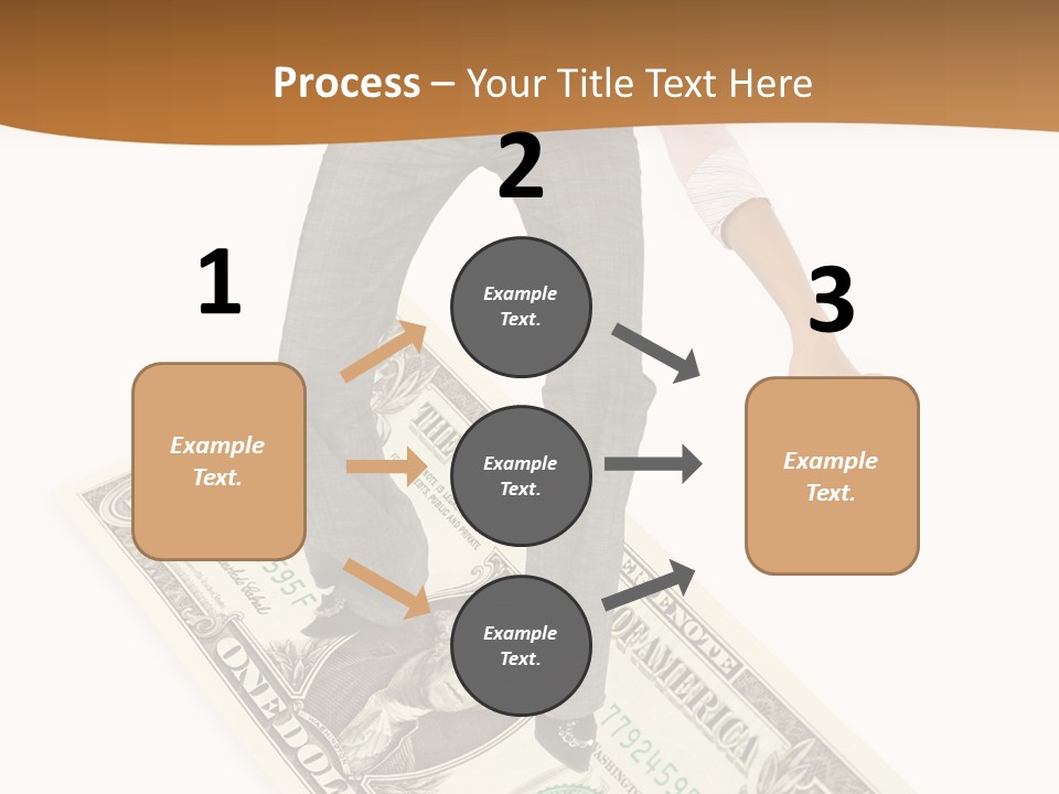 Old Holding Hands Elder PowerPoint Template