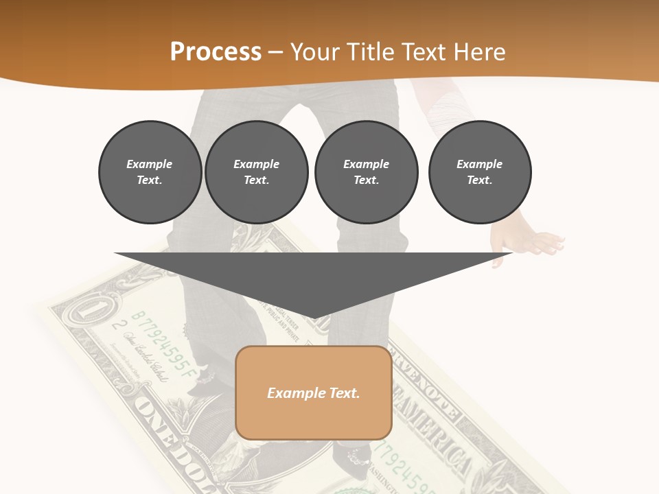 Old Holding Hands Elder PowerPoint Template