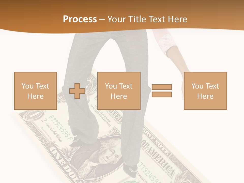 Old Holding Hands Elder PowerPoint Template
