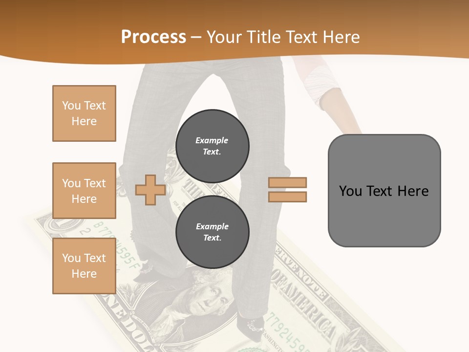 Old Holding Hands Elder PowerPoint Template