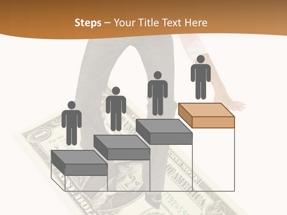 Old Holding Hands Elder PowerPoint Template