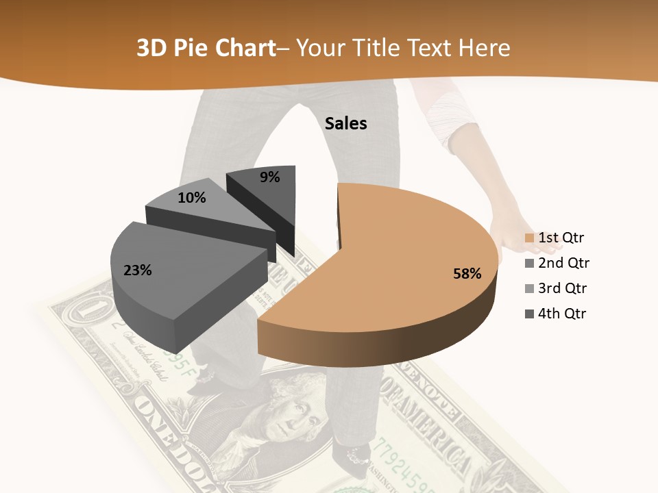 Old Holding Hands Elder PowerPoint Template