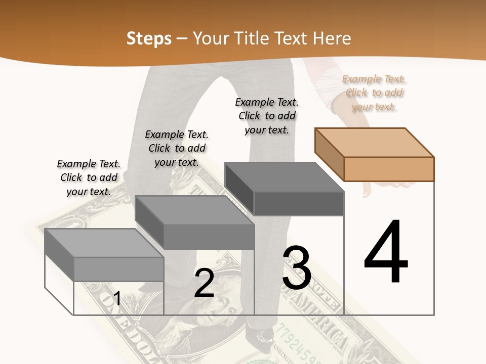 Old Holding Hands Elder PowerPoint Template