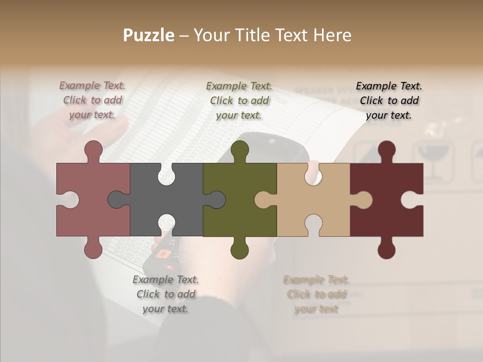 Elderly Hand Caregiver PowerPoint Template