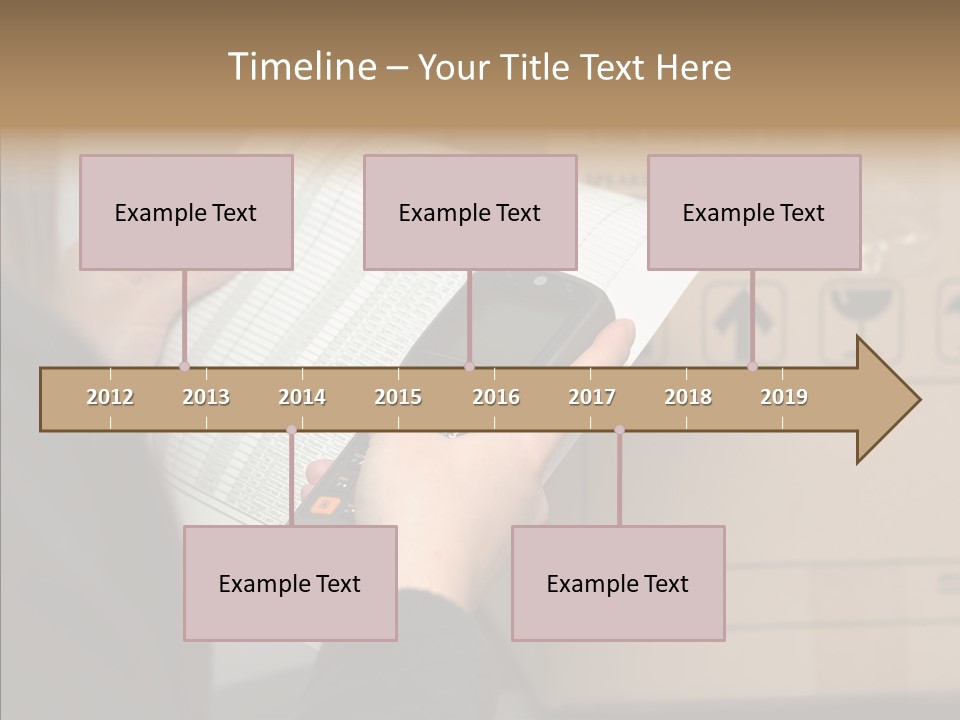 Elderly Hand Caregiver PowerPoint Template