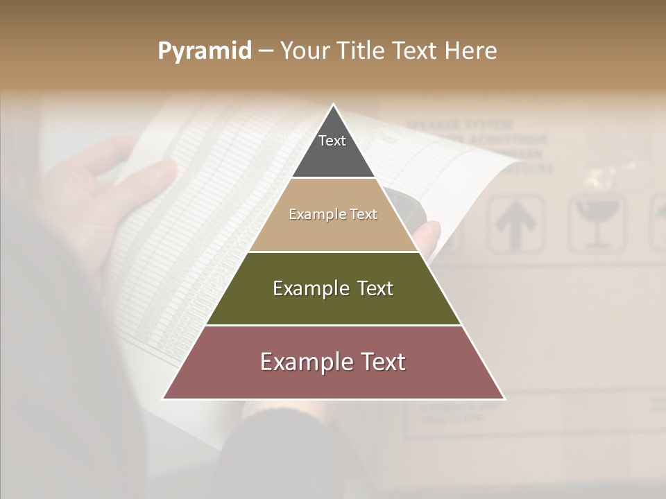 Elderly Hand Caregiver PowerPoint Template