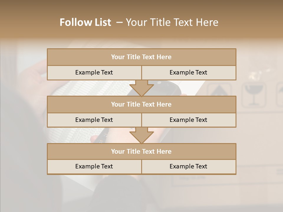 Elderly Hand Caregiver PowerPoint Template