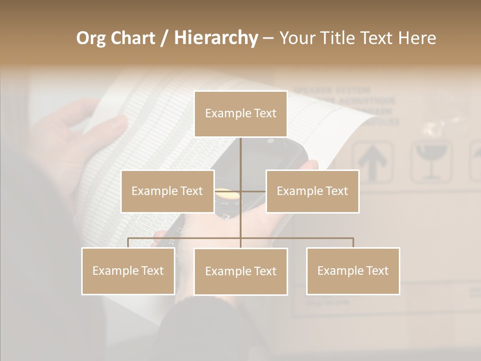 Elderly Hand Caregiver PowerPoint Template