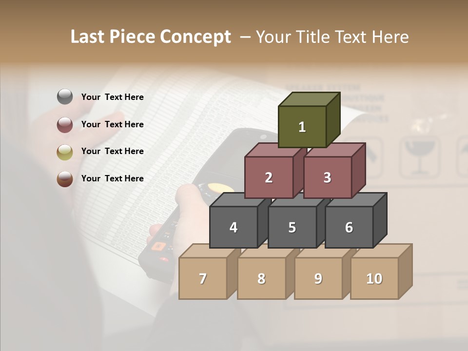 Elderly Hand Caregiver PowerPoint Template