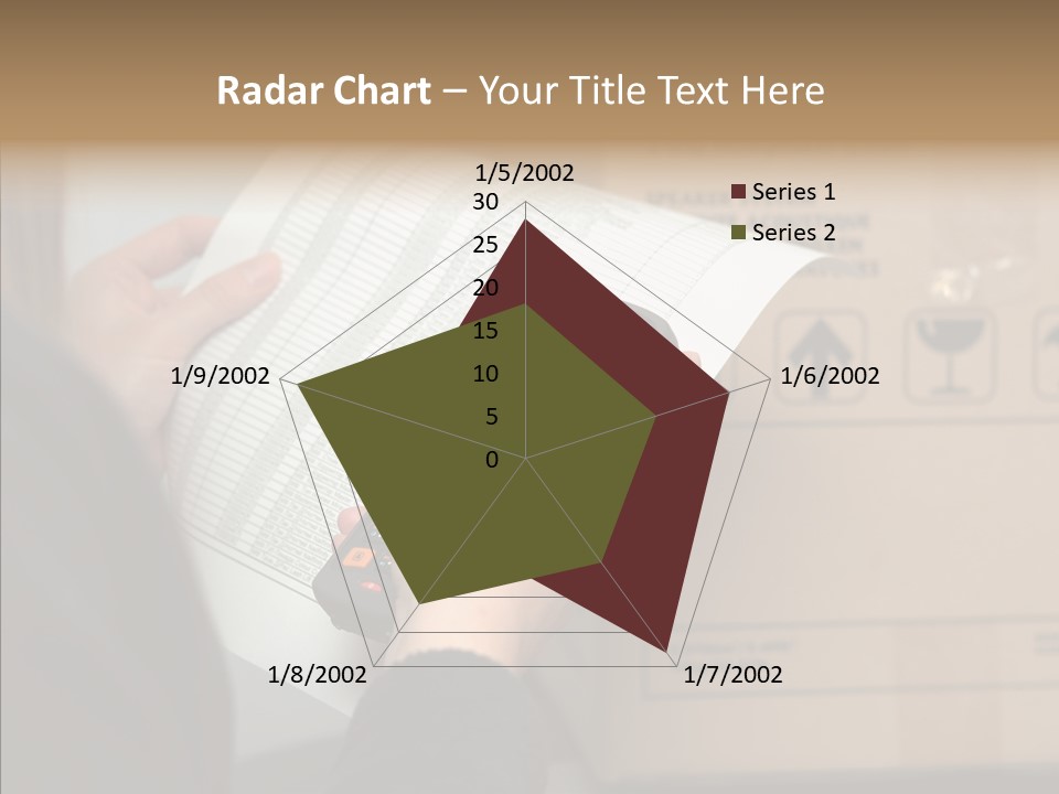 Elderly Hand Caregiver PowerPoint Template