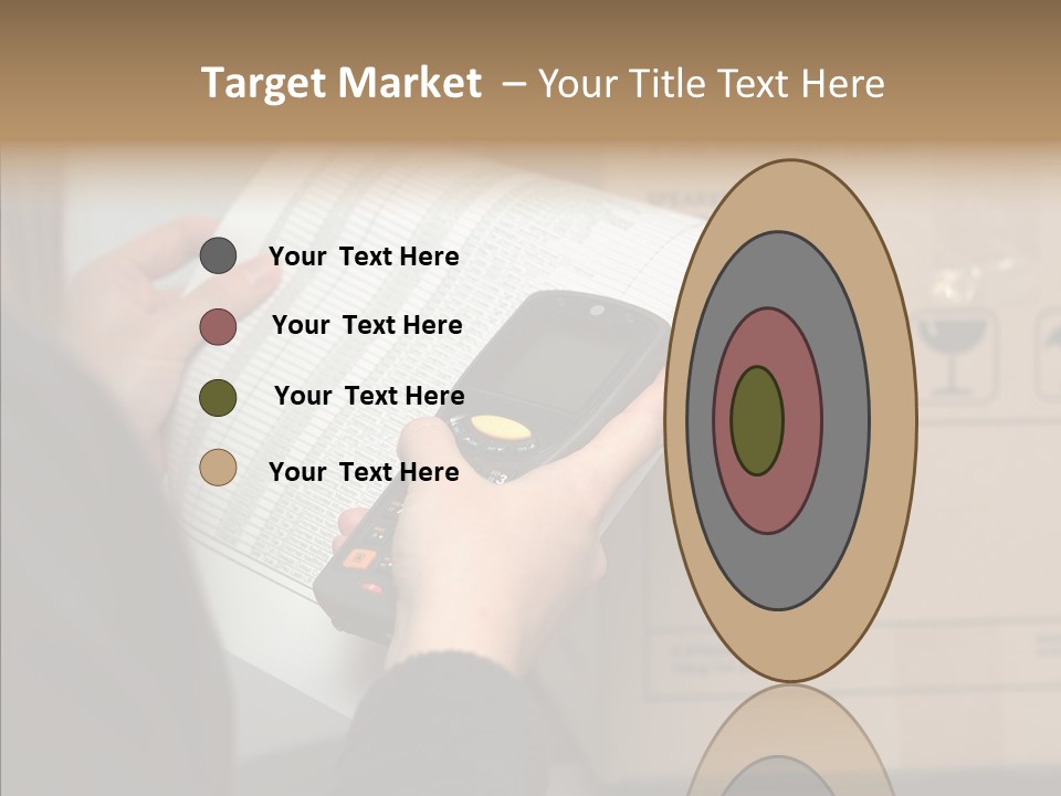 Elderly Hand Caregiver PowerPoint Template