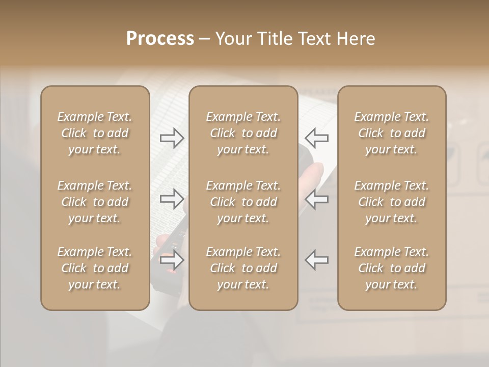 Elderly Hand Caregiver PowerPoint Template