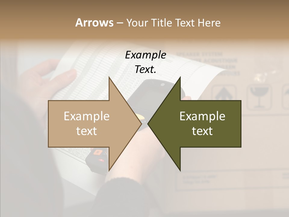 Elderly Hand Caregiver PowerPoint Template