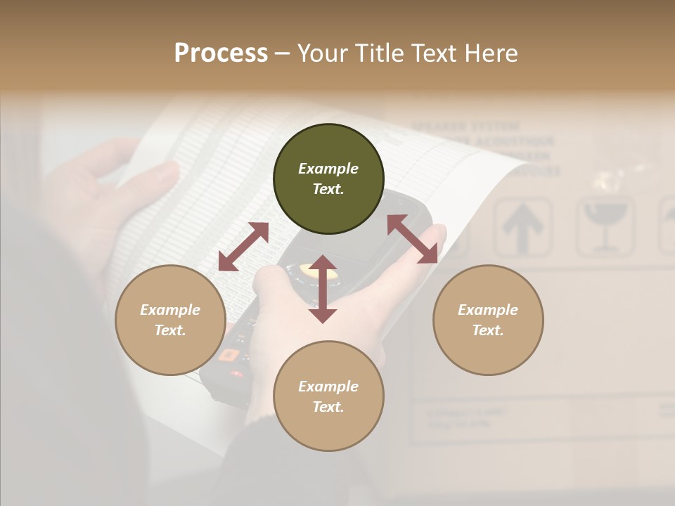 Elderly Hand Caregiver PowerPoint Template