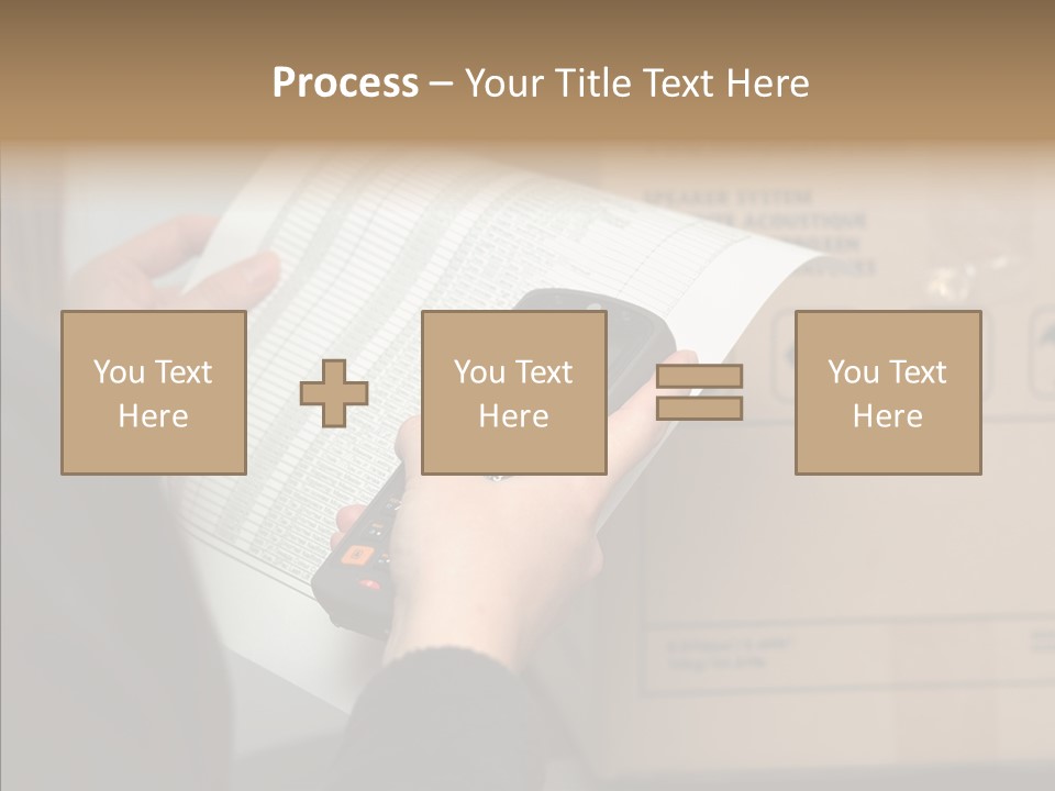 Elderly Hand Caregiver PowerPoint Template