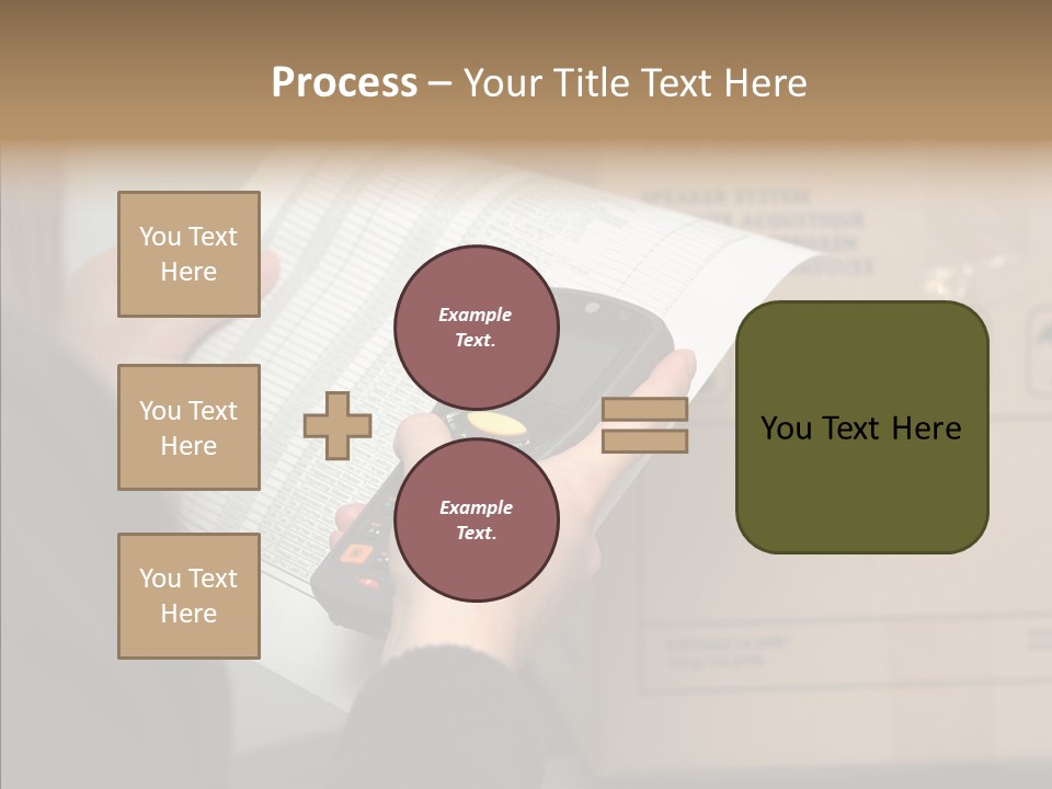 Elderly Hand Caregiver PowerPoint Template