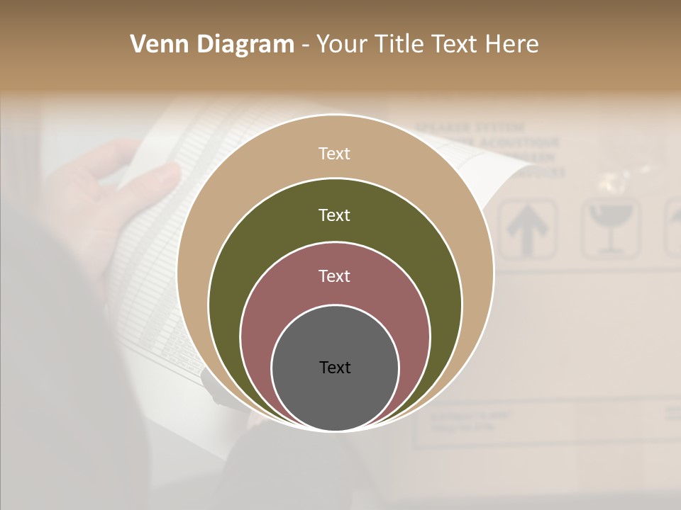 Elderly Hand Caregiver PowerPoint Template