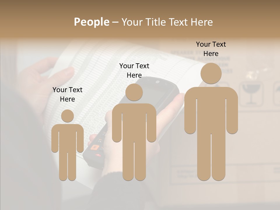 Elderly Hand Caregiver PowerPoint Template