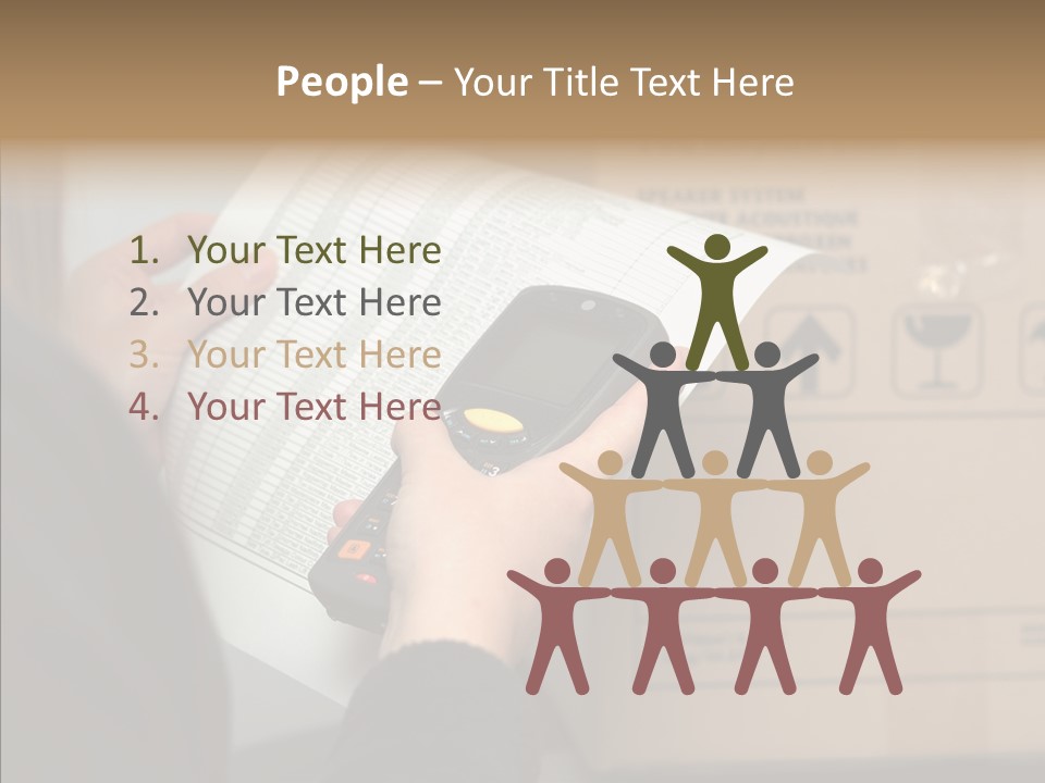 Elderly Hand Caregiver PowerPoint Template