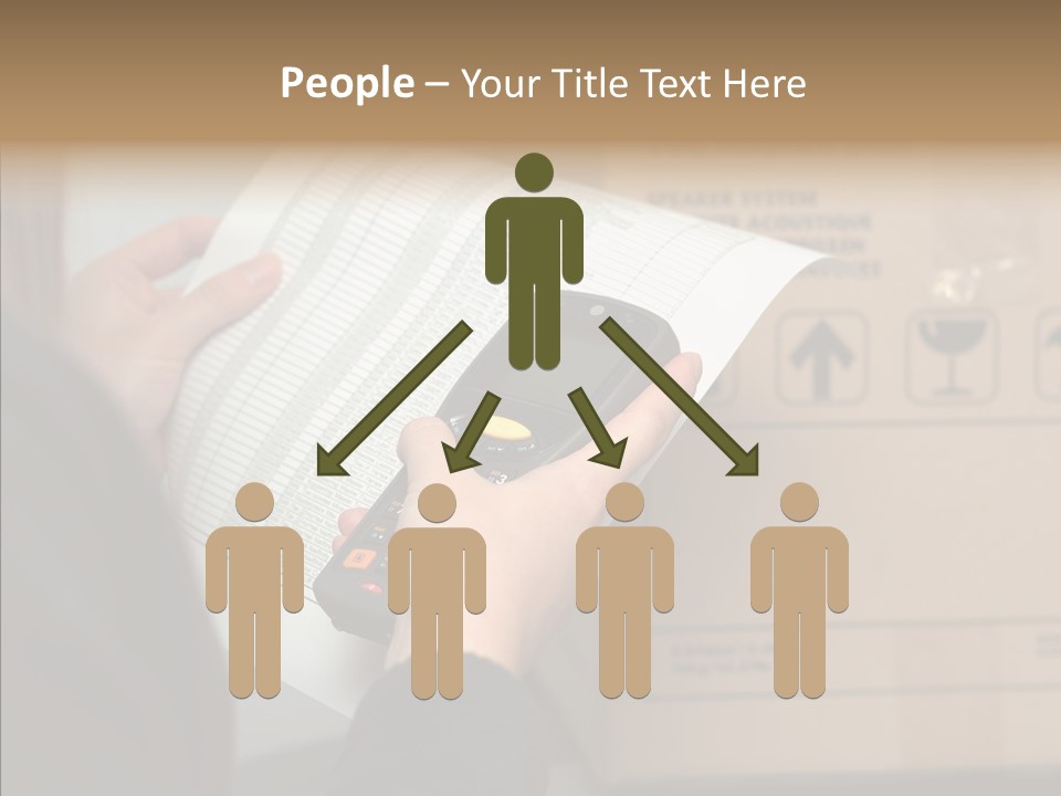 Elderly Hand Caregiver PowerPoint Template