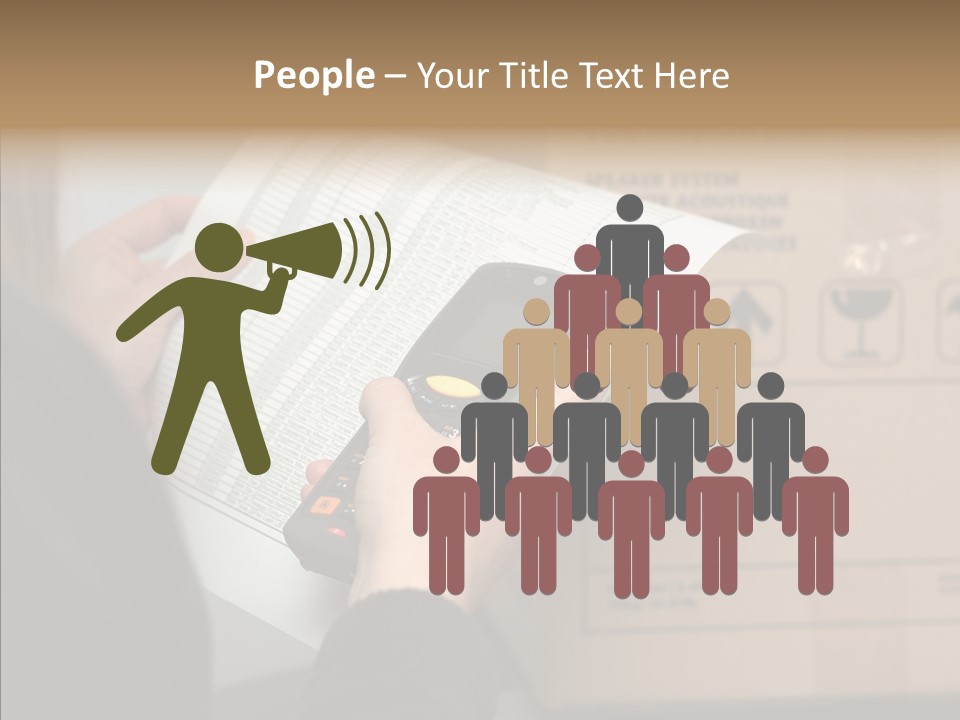 Elderly Hand Caregiver PowerPoint Template