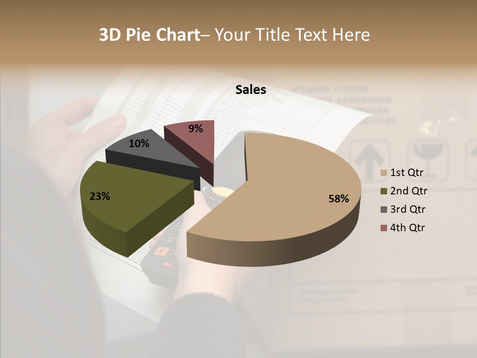 Elderly Hand Caregiver PowerPoint Template