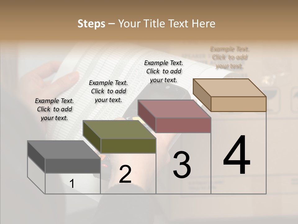 Elderly Hand Caregiver PowerPoint Template