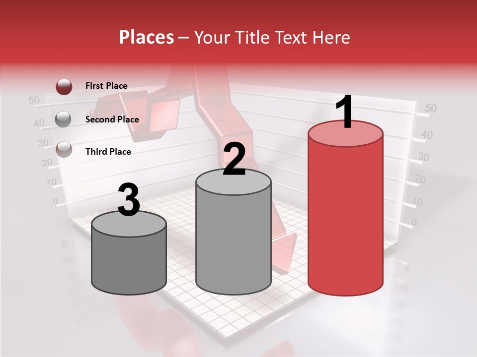 Assistance Female Close Up PowerPoint Template