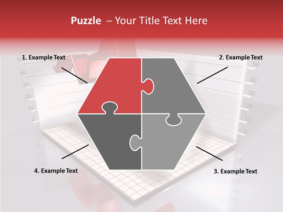 Assistance Female Close Up PowerPoint Template