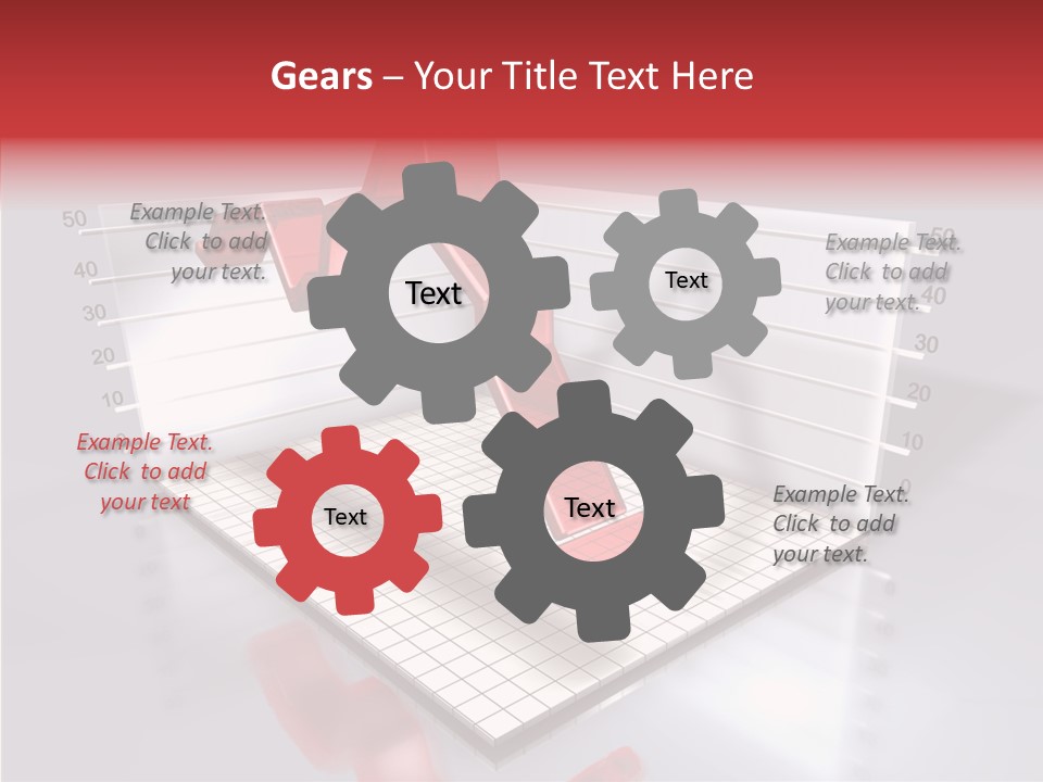 Assistance Female Close Up PowerPoint Template