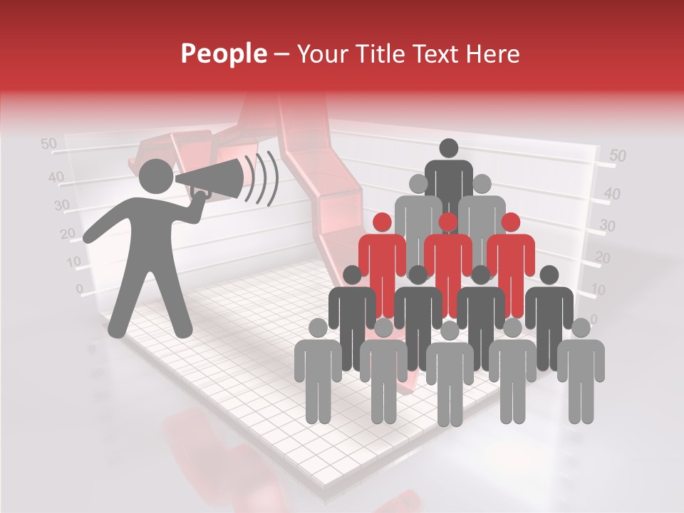 Assistance Female Close Up PowerPoint Template