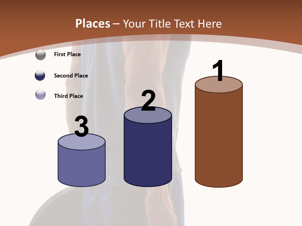 White Background Hold Assist PowerPoint Template