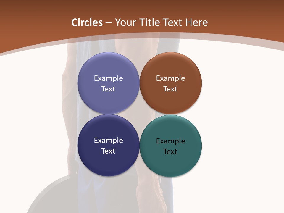 White Background Hold Assist PowerPoint Template