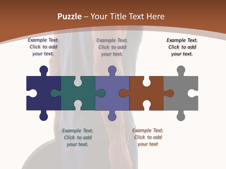 White Background Hold Assist PowerPoint Template