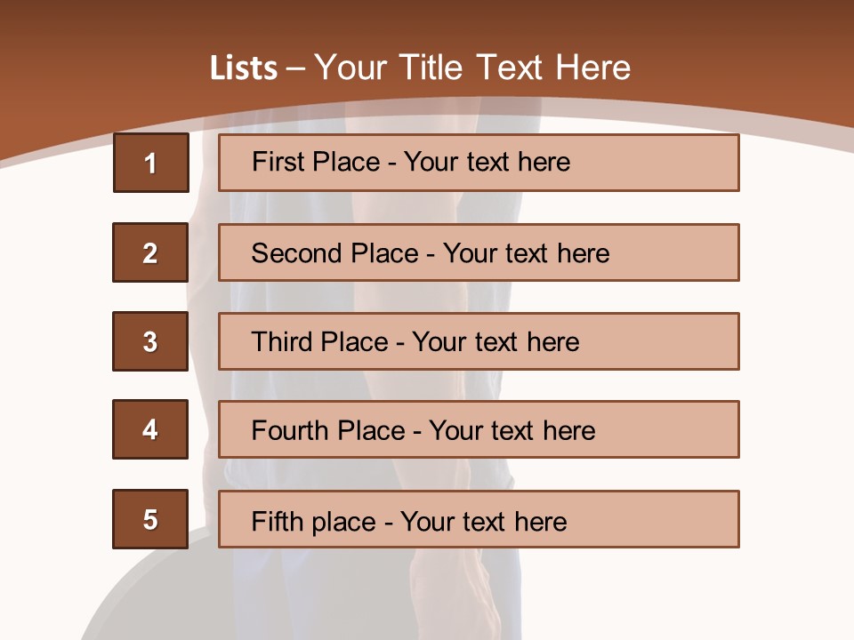 White Background Hold Assist PowerPoint Template