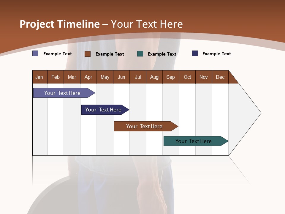 White Background Hold Assist PowerPoint Template