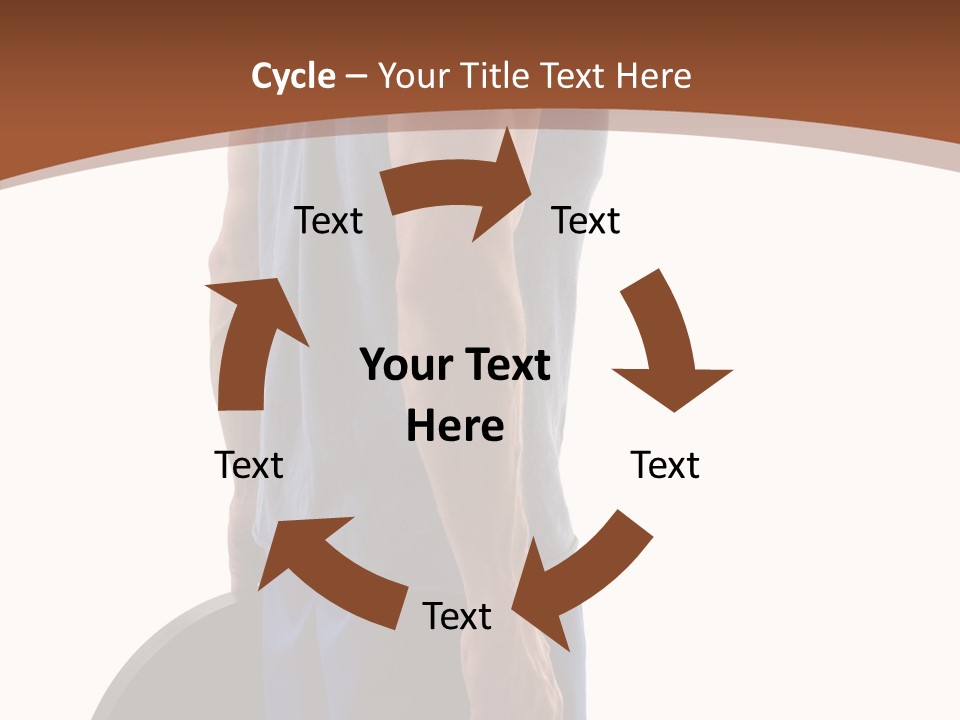 White Background Hold Assist PowerPoint Template