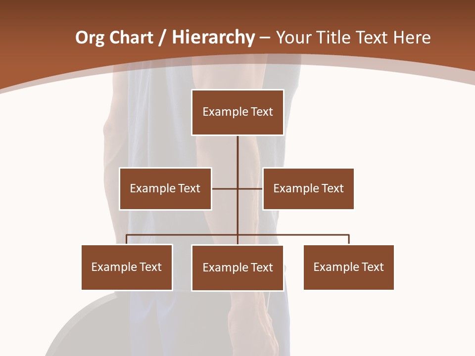 White Background Hold Assist PowerPoint Template