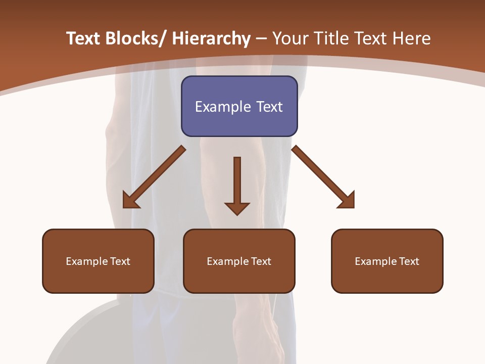 White Background Hold Assist PowerPoint Template