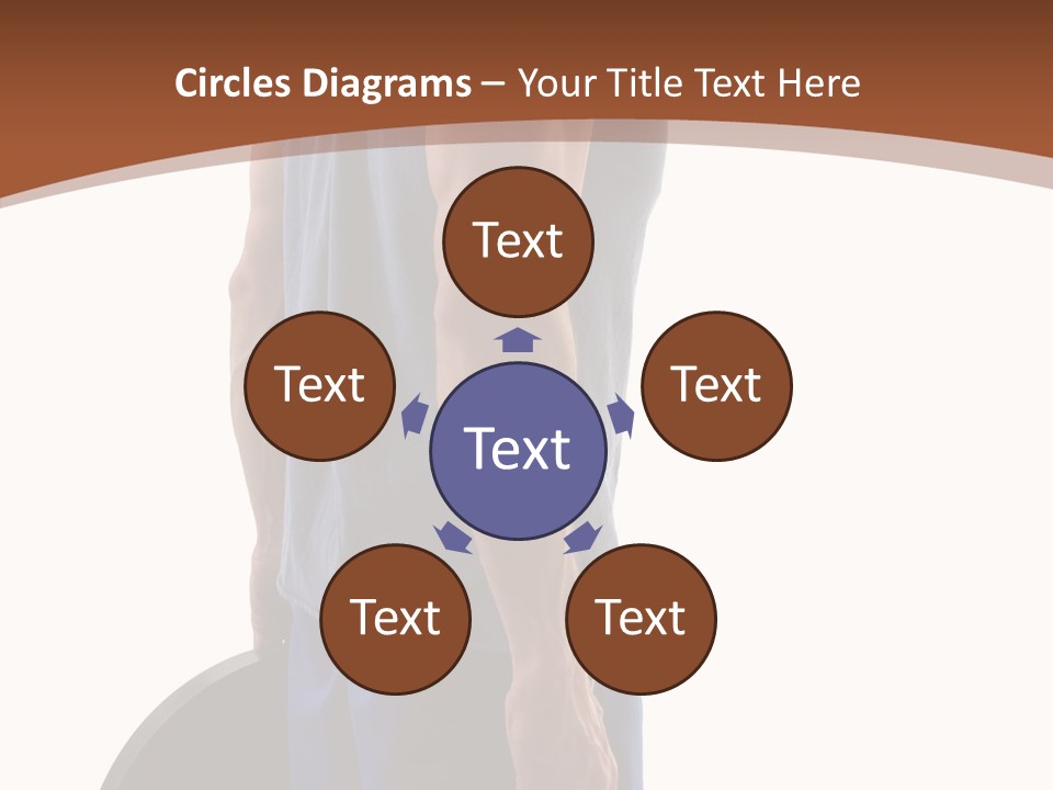 White Background Hold Assist PowerPoint Template