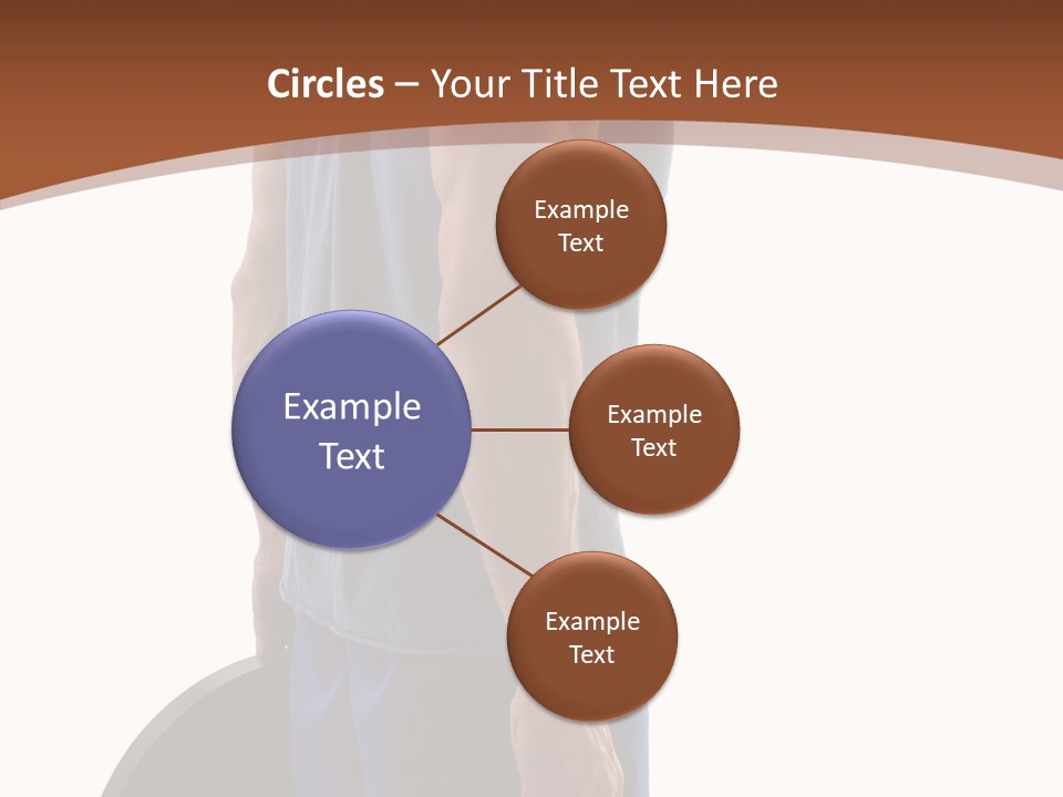 White Background Hold Assist PowerPoint Template