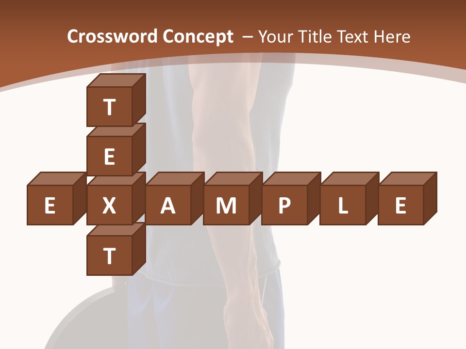 White Background Hold Assist PowerPoint Template