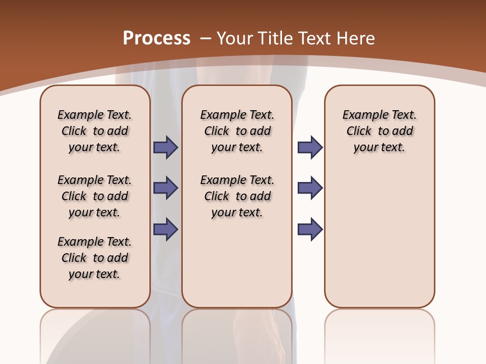 White Background Hold Assist PowerPoint Template