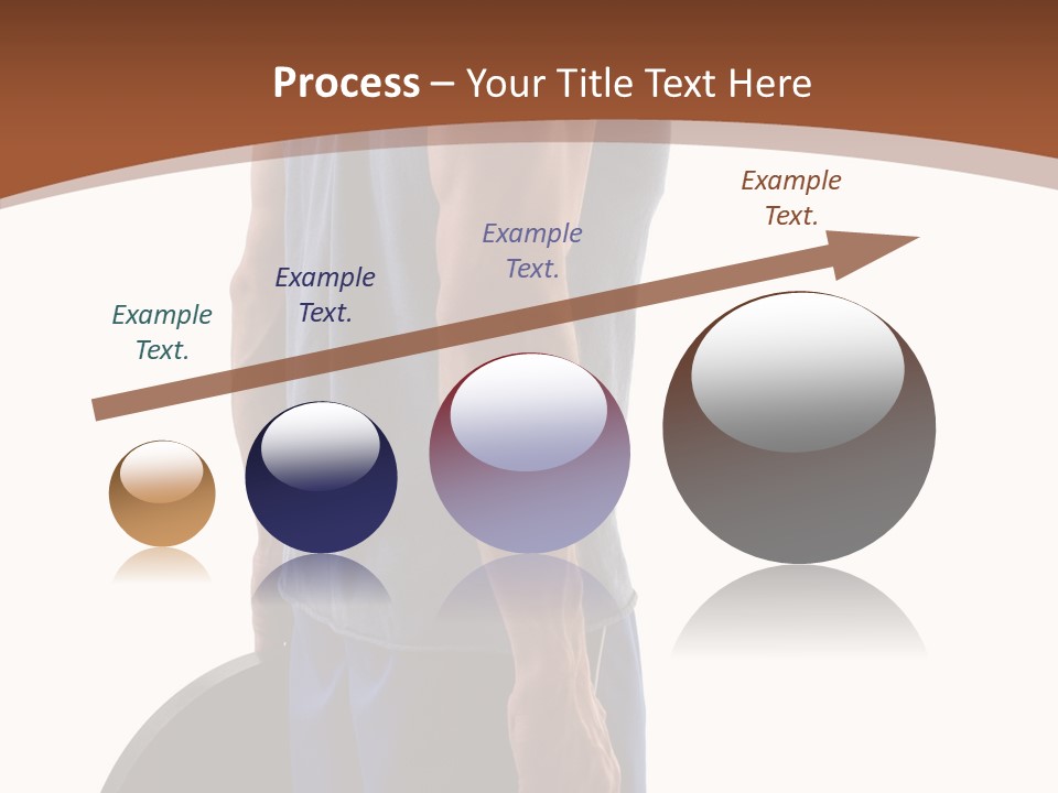 White Background Hold Assist PowerPoint Template